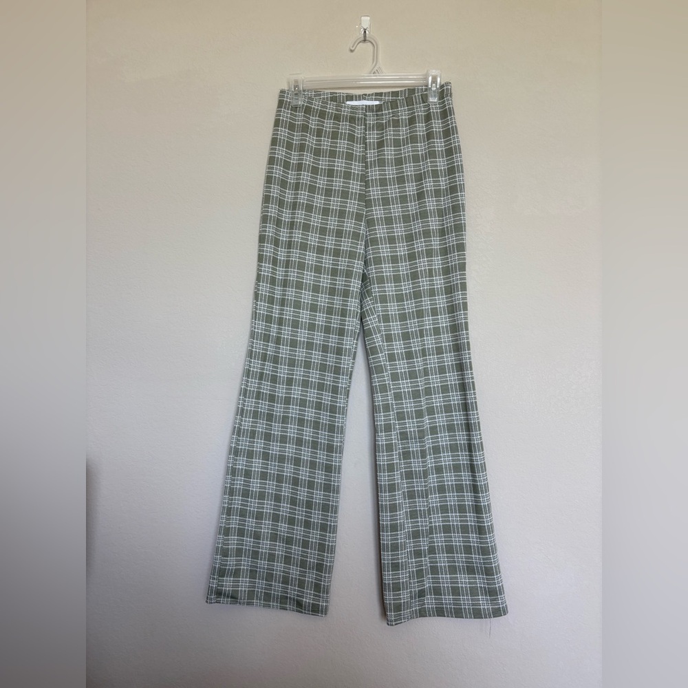 Nectar Clothing Check Pants in Green